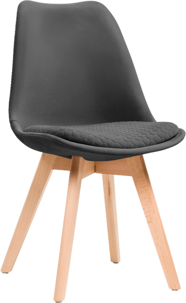 Изображение товара Стул Woodville Bonuss (темно-серый/дерево)