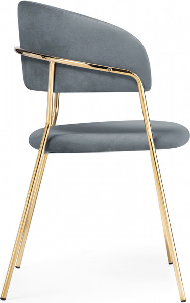 Изображение товара Стул Woodville Kamelia (серый/золотой)