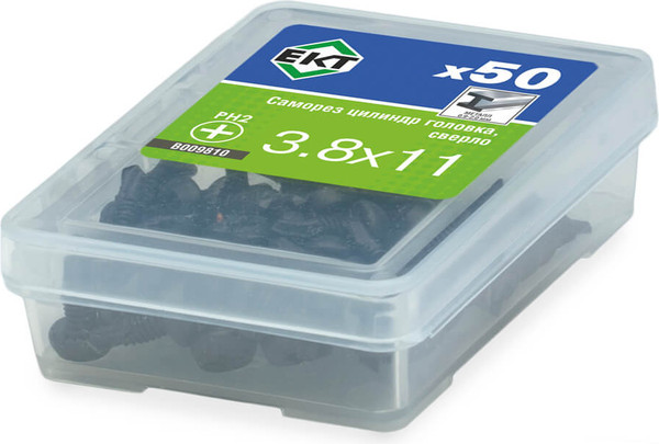 Изображение товара Набор саморезов ЕКТ 3.8x11 / B009810 (50шт)