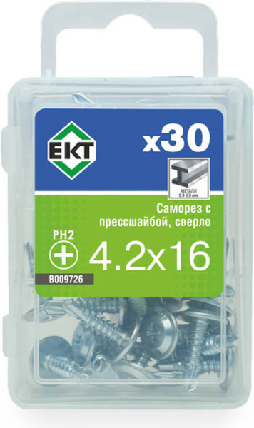 Изображение товара Саморез ЕКТ 4.2x16 / B009726 (30шт)