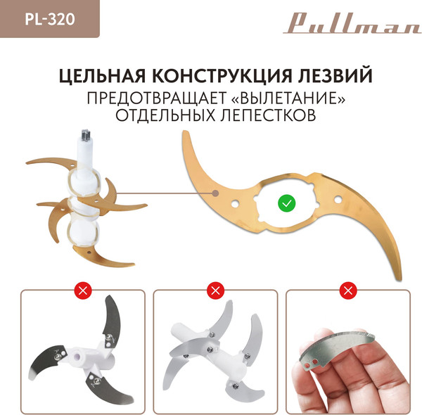 Изображение товара Измельчитель-чоппер Pullman PL-320