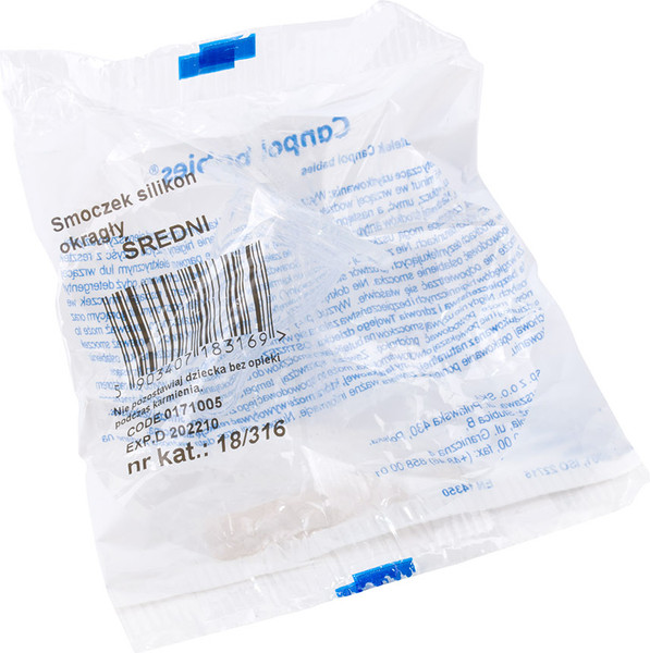 Изображение товара Соска Canpol Средний поток Силиконовая круглая / 18/316