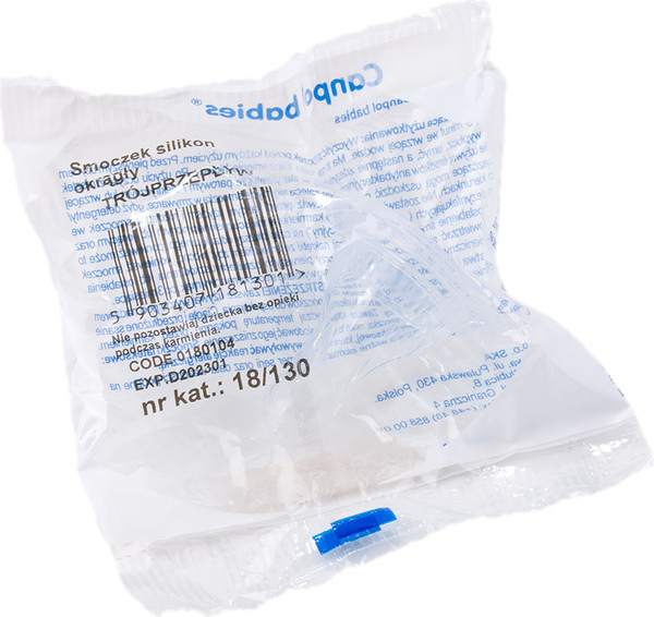 Изображение товара Соска Canpol Силиконовая круглая с переменным потоком / 18/130