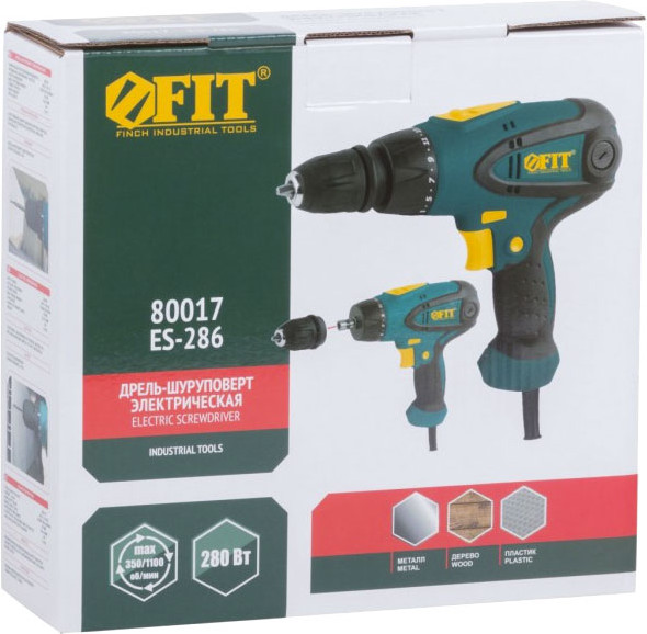 Изображение товара Дрель-шуруповерт FIT 80017