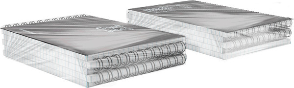 Изображение товара Блокнот Erich Krause Words / 61981 (80л, черный)