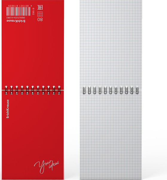 Изображение товара Блокнот Erich Krause Words / 61982 (80л, красный)