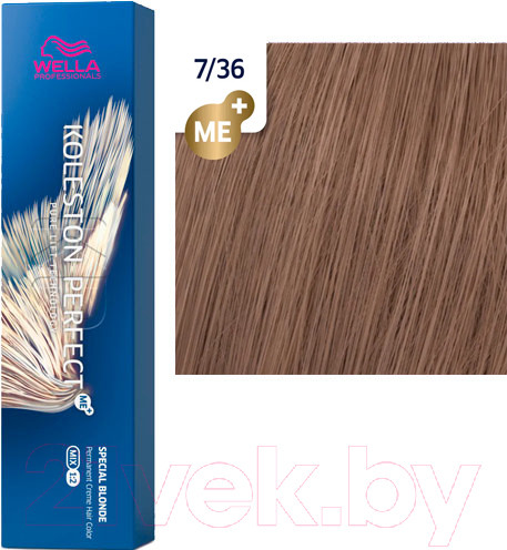 Изображение товара Крем-краска для волос Wella Professionals Koleston Perfect тон 7/36