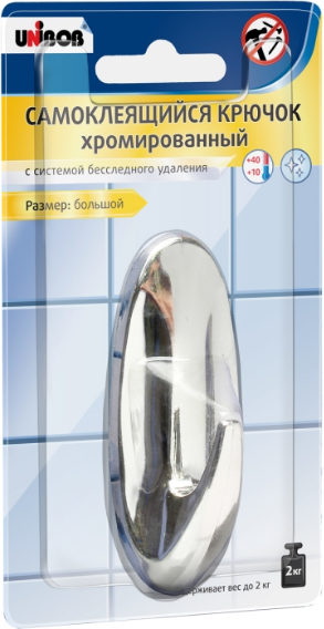 Изображение товара Крючок для ванной Unibob 51991