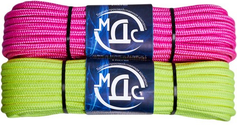 Изображение товара Шнур хозяйственный МДС 8мм 16пр / PU-156378 (20м, неон)