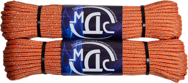 Изображение товара Шнур хозяйственный МДС 3мм 16пр / PU-156385 (20м, со светоотражающей нитью)