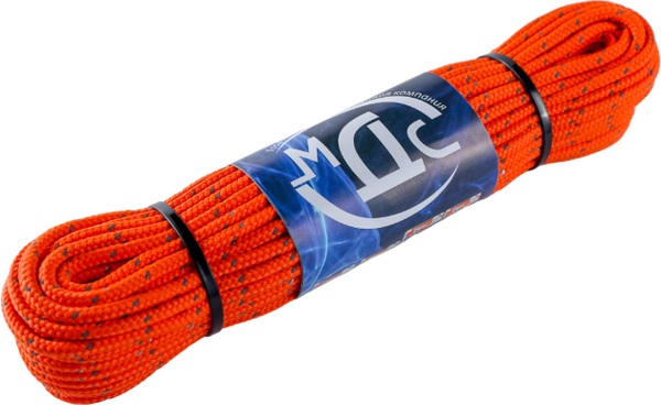 Изображение товара Шнур хозяйственный МДС 4мм 16пр / PU-156408 (20м, со светоотражающей нитью)