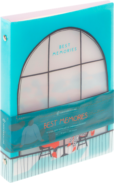 Изображение товара Тетрадь Greenwich Line Best Memories / Nrp80A5_38625 (80л)