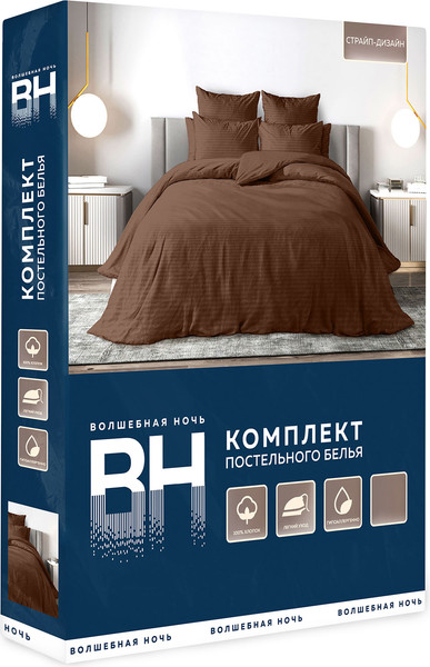 Изображение товара Комплект постельного белья Волшебная ночь Волшебная Ночь 2сп Brawnie ВН 2016 8709/16 / 926522
