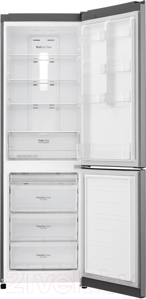 Изображение товара Холодильник с морозильником LG GA-B419SLUL