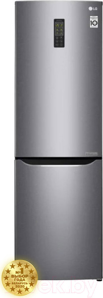 Изображение товара Холодильник с морозильником LG GA-B419SLUL