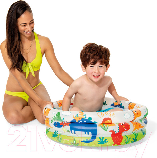 Изображение товара Надувной бассейн Intex Динозавр / 57106NP