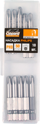 Изображение товара Набор бит Gepard GP3601-50
