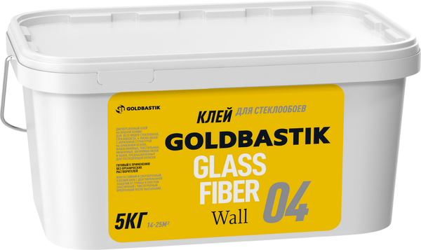Клей для обоев Goldbastik BF 04 для стеклообоев (5л) — фото 3