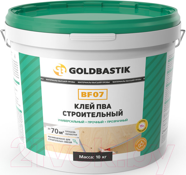 Изображение товара Клей Goldbastik BF 07 строительный (10кг)