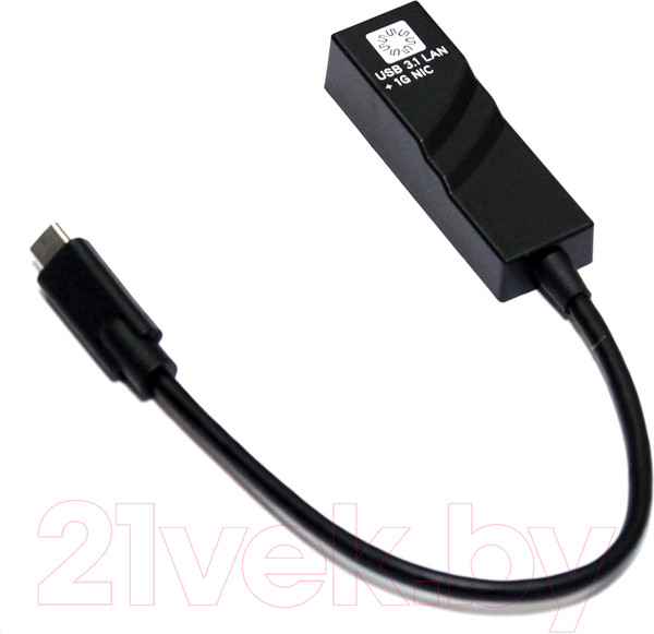Изображение товара Сетевой адаптер 5bites UA3C-45-07BK (0.1м, черный)