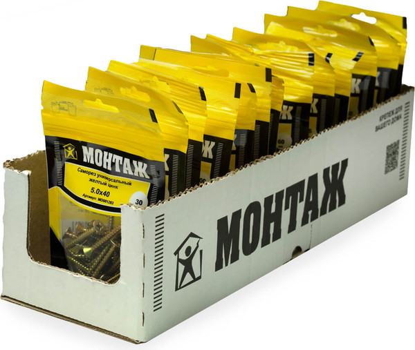 Изображение товара Саморез Монтаж Универсальный 5.0x40 / MD001283 (30шт)