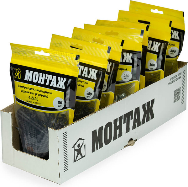 Изображение товара Саморез Монтаж 4.2x90 / MD001013 (50шт)