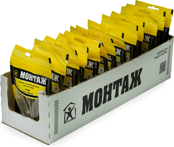 Изображение товара Саморез Монтаж Универсальный 5.0x60 / MD001286 (25шт)