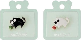 Изображение товара Набор брошей Meshu Cat And Ball / MS_60491 (2шт)