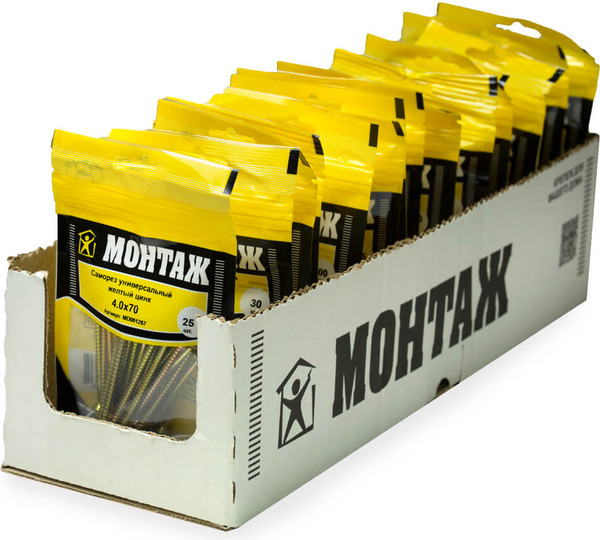 Изображение товара Саморез Монтаж Универсальный 4.0x70 / MD001267 (25шт)