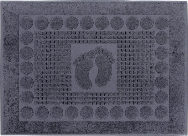 Изображение товара Полотенце АртПостель Ножки Арт Дизайн Махра 50x70 (графит)