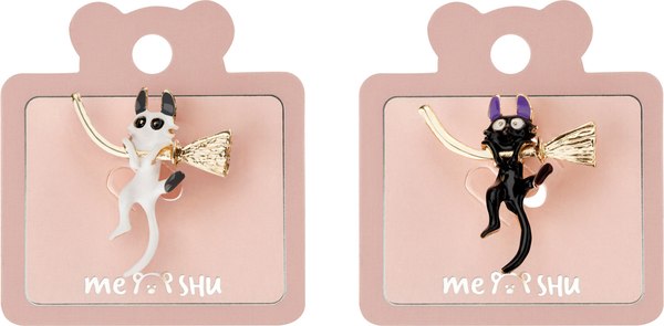 Изображение товара Набор брошей Meshu Witch Kitten / MS_60501 (2шт)
