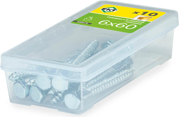 Изображение товара Саморез ЕКТ 6.0x60 / B009776 (10шт)