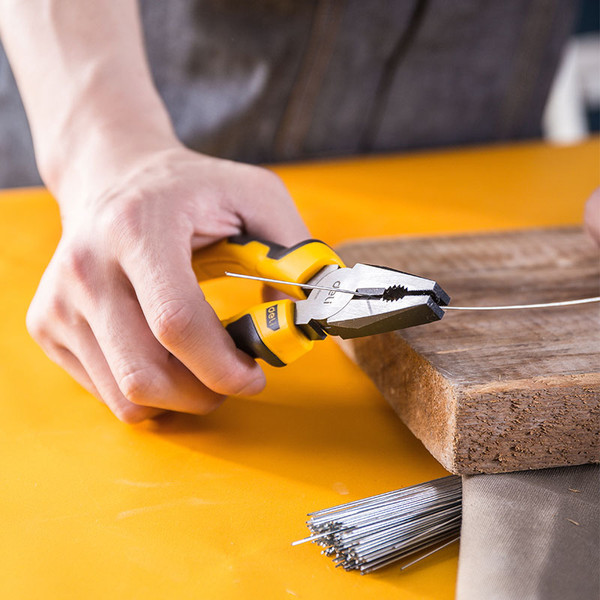 Изображение товара Плоскогубцы Deli EDL2006 (желтый/черный)