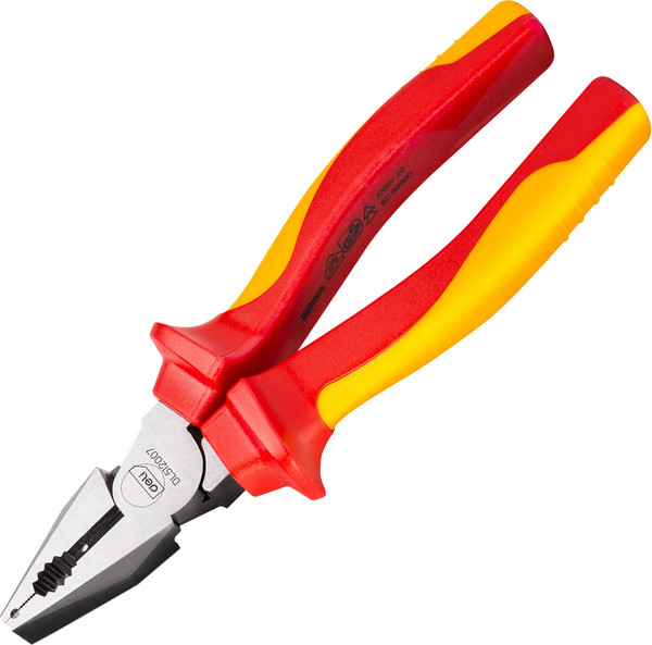 Изображение товара Плоскогубцы Deli EDL512007 (желтый/красный)