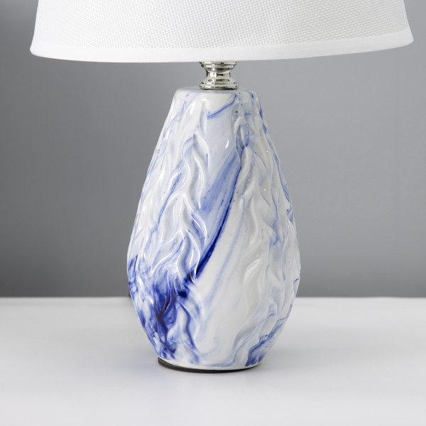 Изображение товара Прикроватная лампа Risalux Андрес 10337279 (белый/синий)