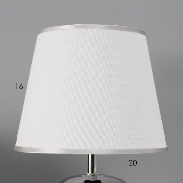 Изображение товара Прикроватная лампа Risalux Роса 10724329 (белый/хром)