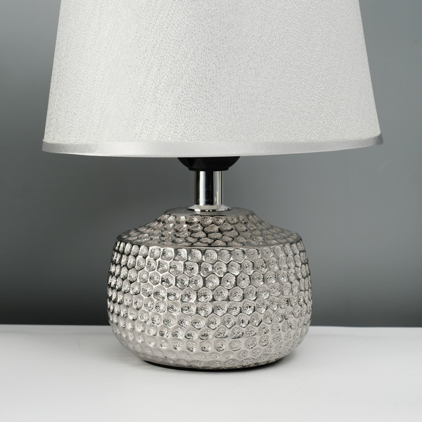 Изображение товара Прикроватная лампа Risalux Капли дождя 10724331 (серебристый)