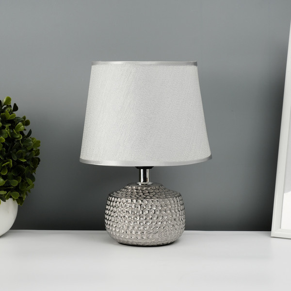 Изображение товара Прикроватная лампа Risalux Капли дождя 10724331 (серебристый)