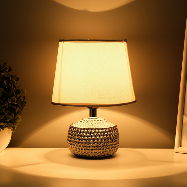 Изображение товара Прикроватная лампа Risalux Капли дождя 10724331 (серебристый)