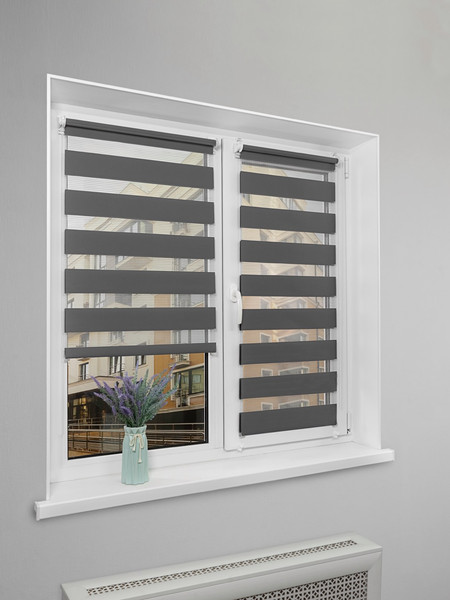 Изображение товара Рулонная штора Lm Decor ДН LB 11-10 110x160 (графитовый)
