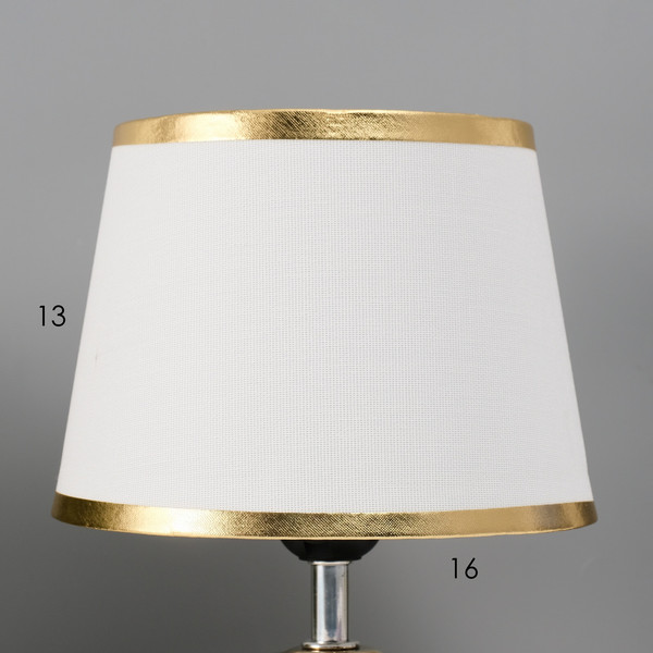 Изображение товара Прикроватная лампа Risalux Капли 10767331 (белый/золото)