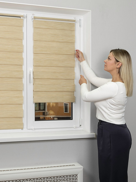 Изображение товара Рулонная штора Lm Decor ДН LB 22-03 160x170 (песочный)