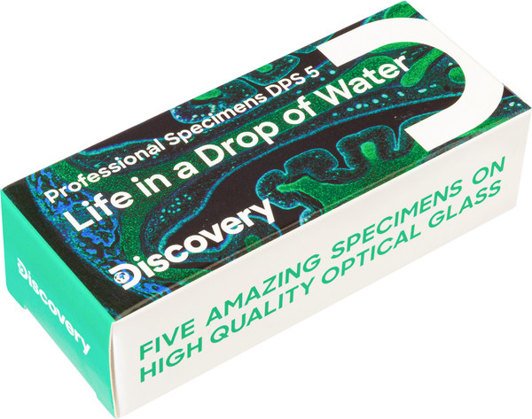 Изображение товара Набор микропрепаратов Levenhuk Discovery Prof DPS 5 Жизнь в капле воды / 78412