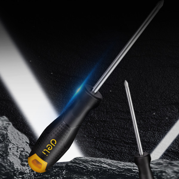 Изображение товара Отвертка Deli YS EDL626150 (PH2x150мм, желтый)