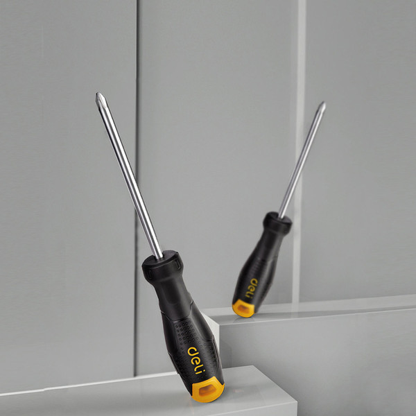 Изображение товара Отвертка Deli YS EDL626150 (PH2x150мм, желтый)