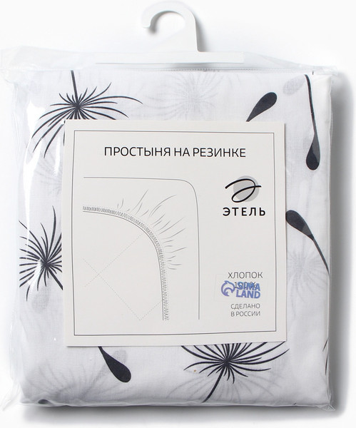 Изображение товара Простыня Этель Легкость ветра на резинке / 10801826