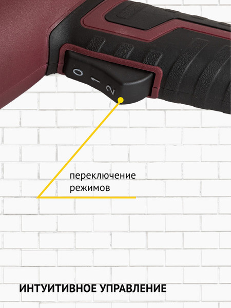 Изображение товара Строительный фен Pioneer HG-M2000-01