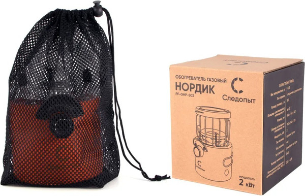Изображение товара Обогреватель газовый для палатки Следопыт Нордик / PF-GHP-S03
