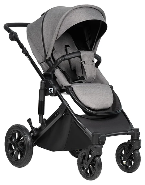 Изображение товара Детская универсальная коляска Farfello Molly Pro 3 в 1 MP-1 (серый)