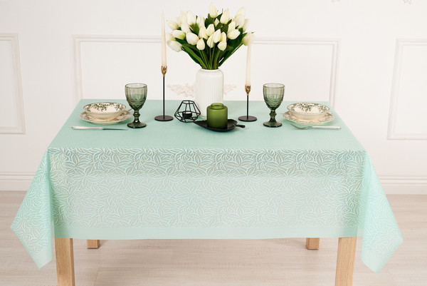 Изображение товара Скатерть Stolima Pina Lace 7003 Бриз (110x140)